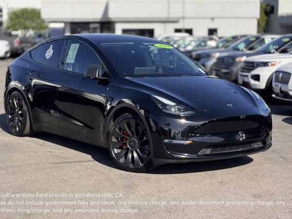 TESLA MODEL Y 2023 7SAYGDEF8PF912439 image